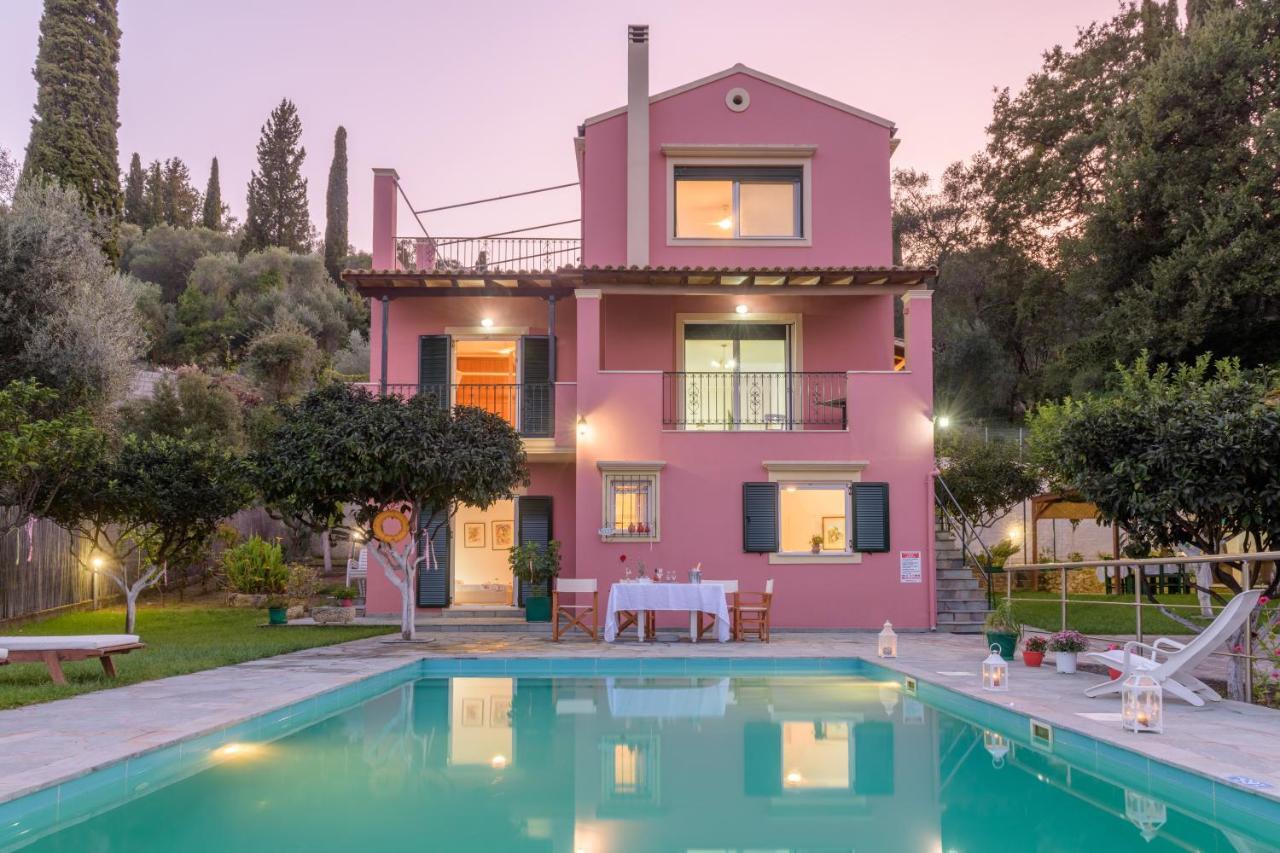 Vila Casa Elisabetta Corfu Kynopiástai Exteriér fotografie